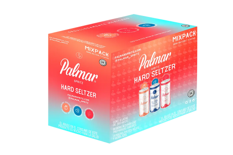 Mix pack de  Ultra Hard Seltzer con 6 latas y 3 diferentes sabores