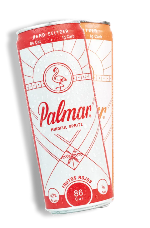Hard Seltzer de frutos rojos con 86 calorías y 4.2% alcohol